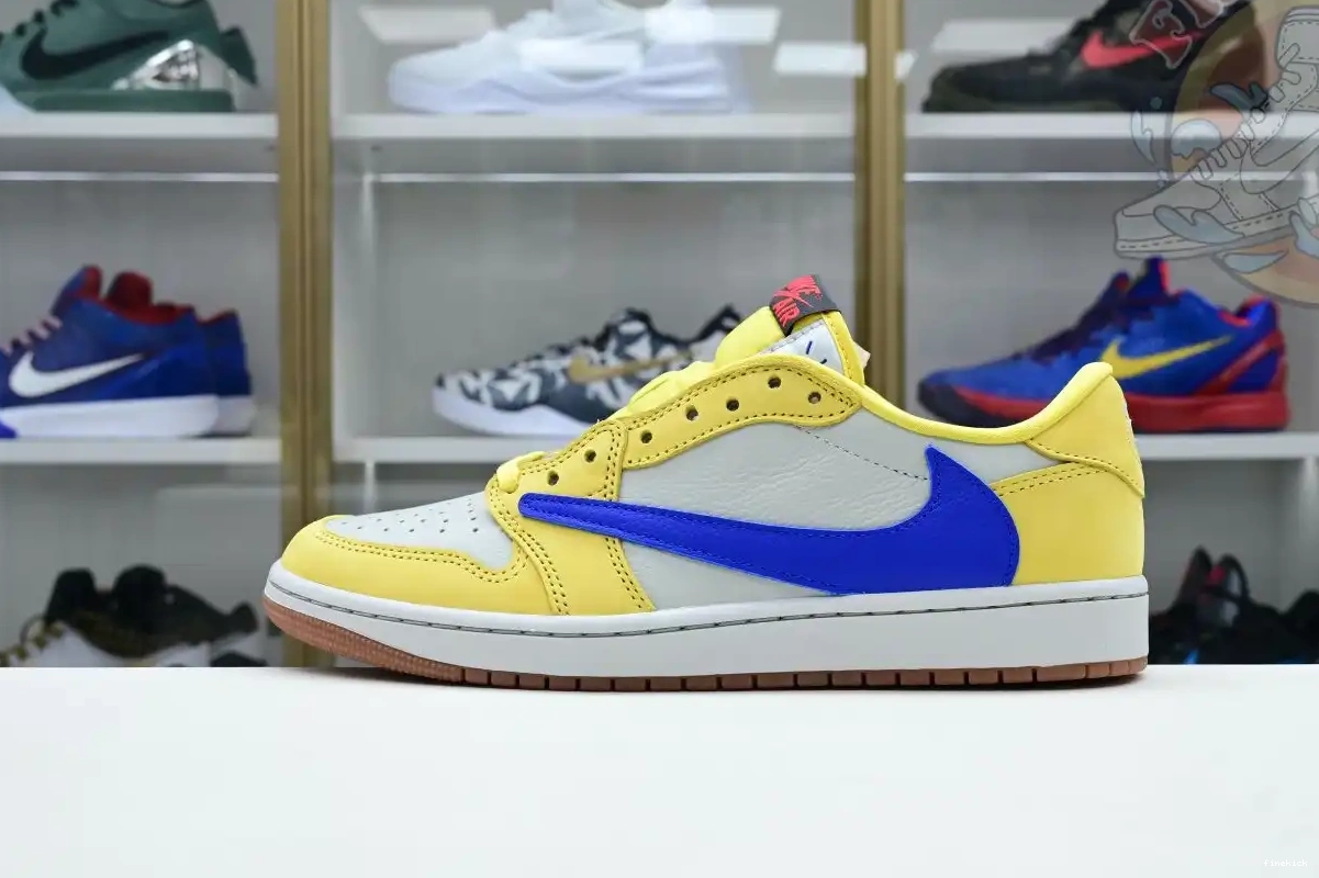 Travis Air x 1Low Scott Jordan Canary Jordan 0617